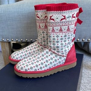 Ugg Zappos 20th Anniversary Holiday Sweater Boot